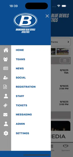 Brunswick Athletics screenshot 3