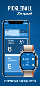 Pickleball Scorecard App screenshot