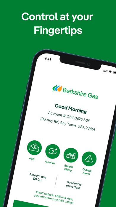 Berkshire Gas Screenshot