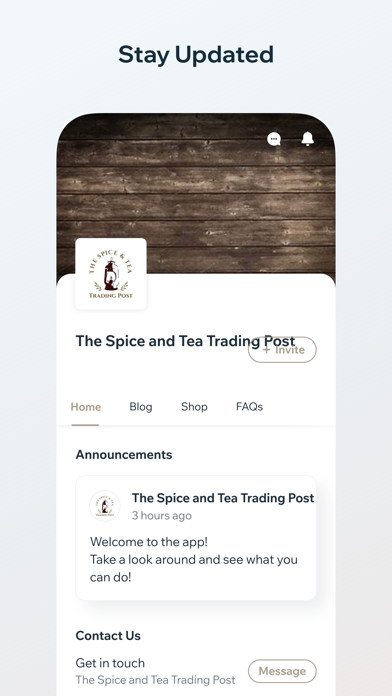 The Spice and Tea Trading Post Screenshot