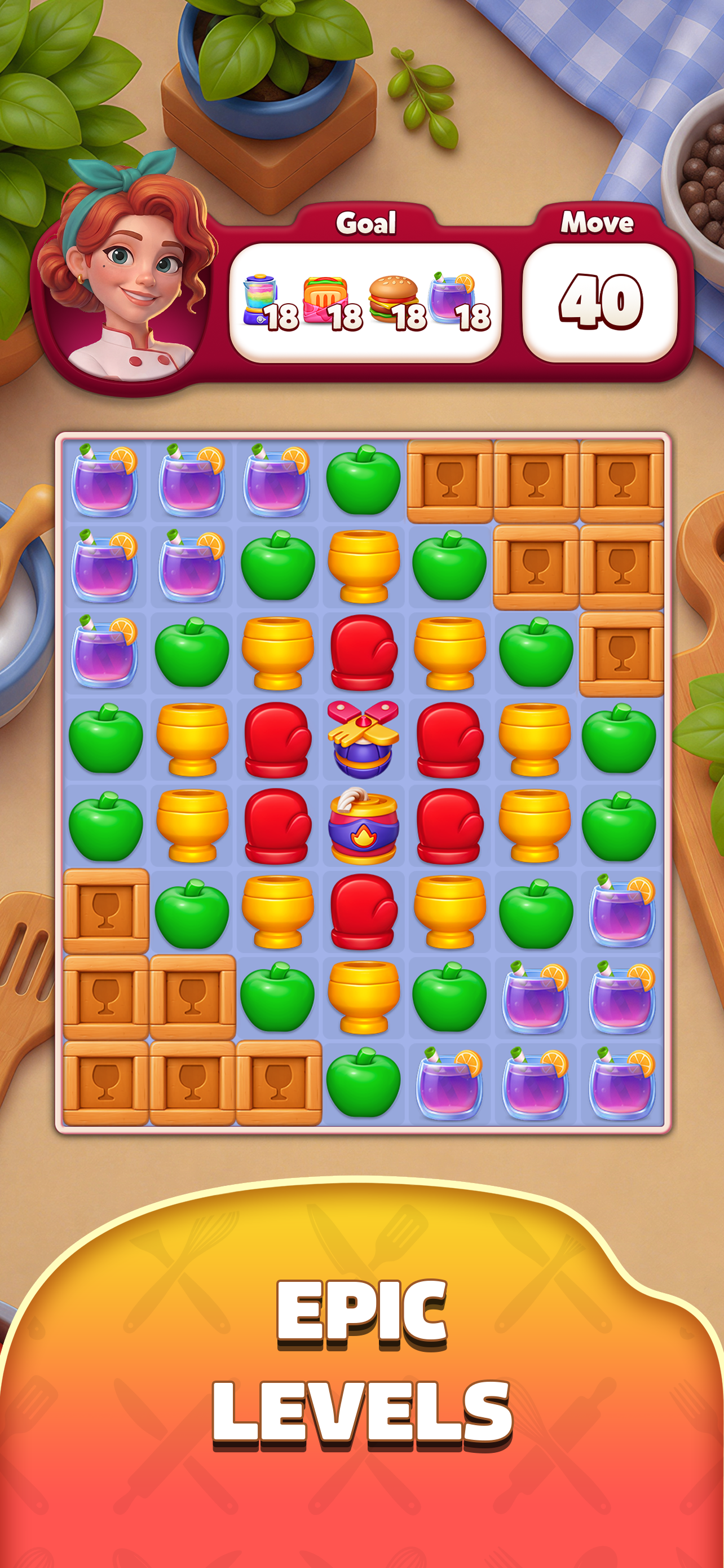 Tasty Match: Cook & Puzzle screenshot 3