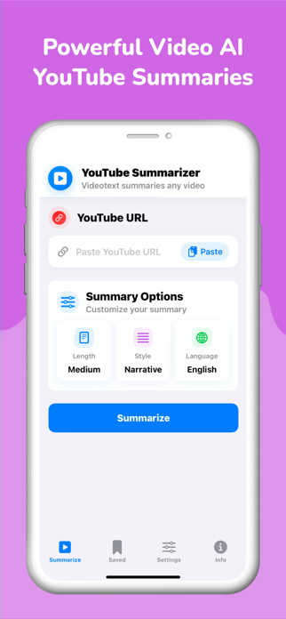 Video Summarizer - Videotext Screenshot 1 of 5