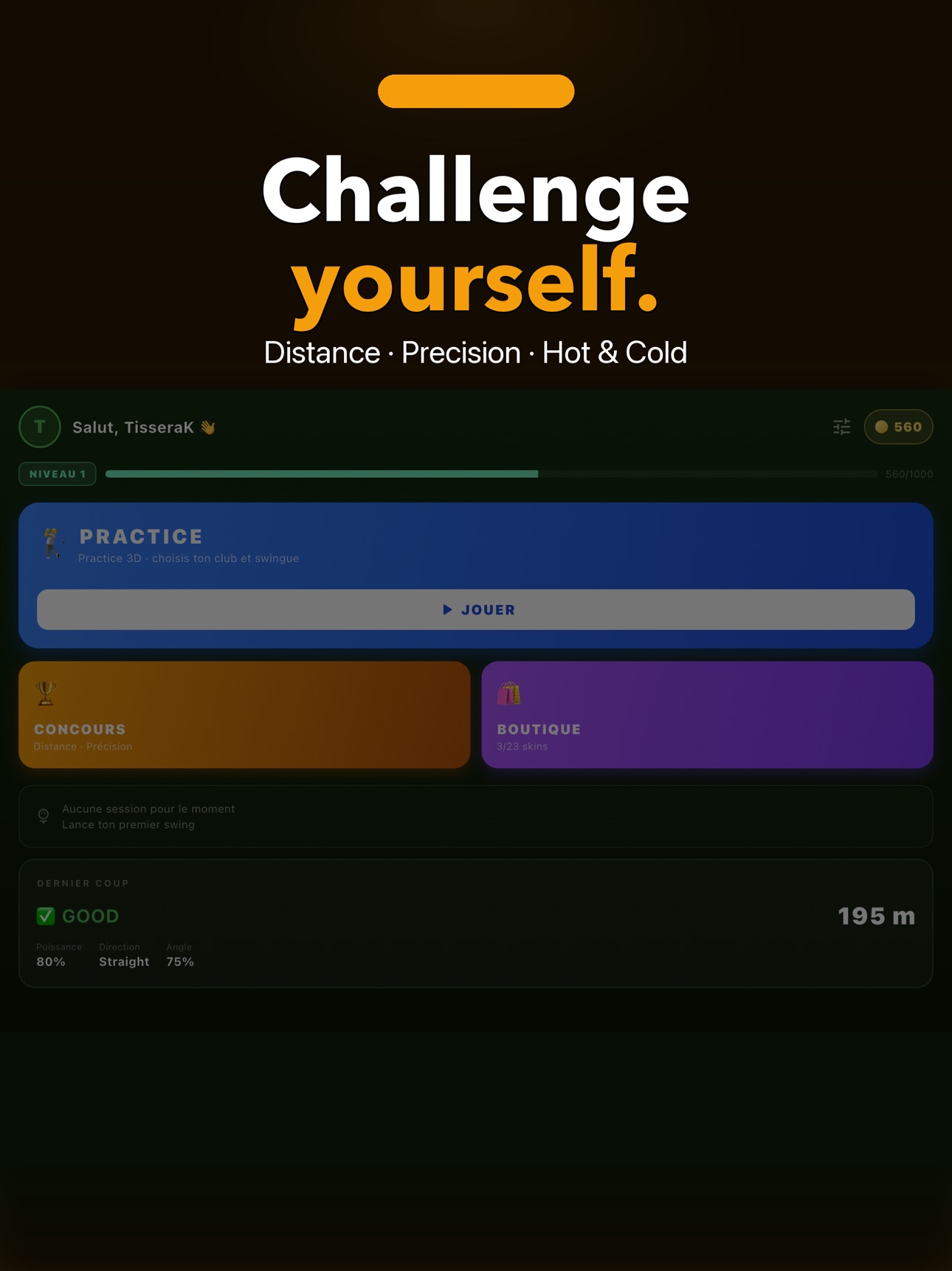 Screenshot 6 of GolfSwing by TisseraK