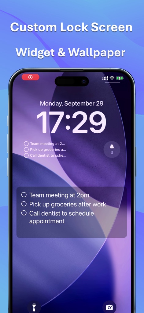 LockRemind:Lock Screen Widgets - Utilities App | MWM