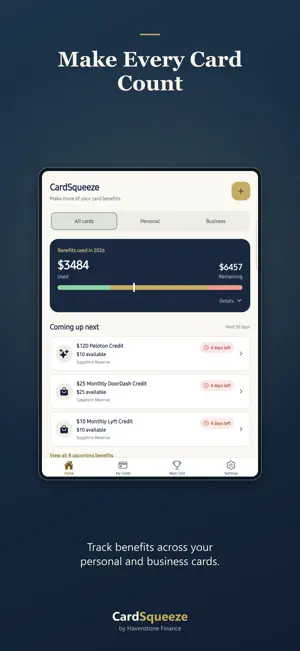 CardSqueeze screenshot 1