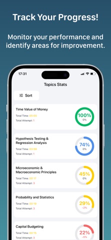CFA Exam Prep: Level 1 2 3 iPhone screenshot