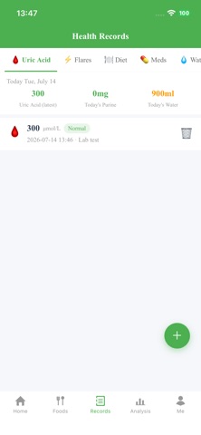 Gout Diary-Uric Acid Tracker Screenshot 3 of 5