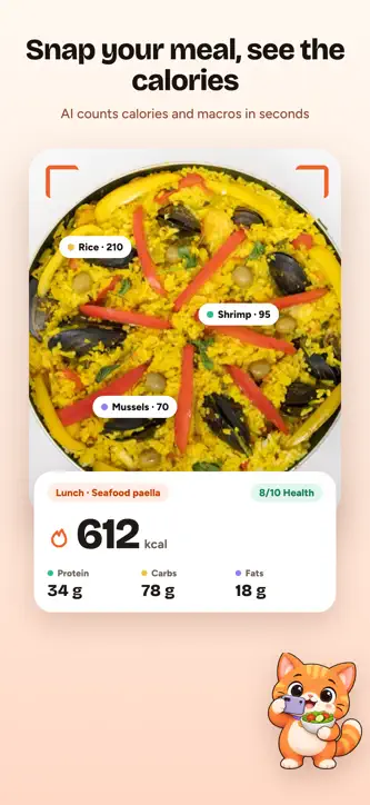Canoz: AI Calorie Tracker screenshot 1