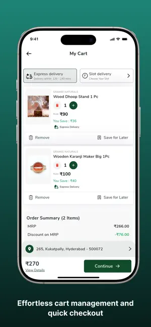 Gramee Naturals screenshot 4
