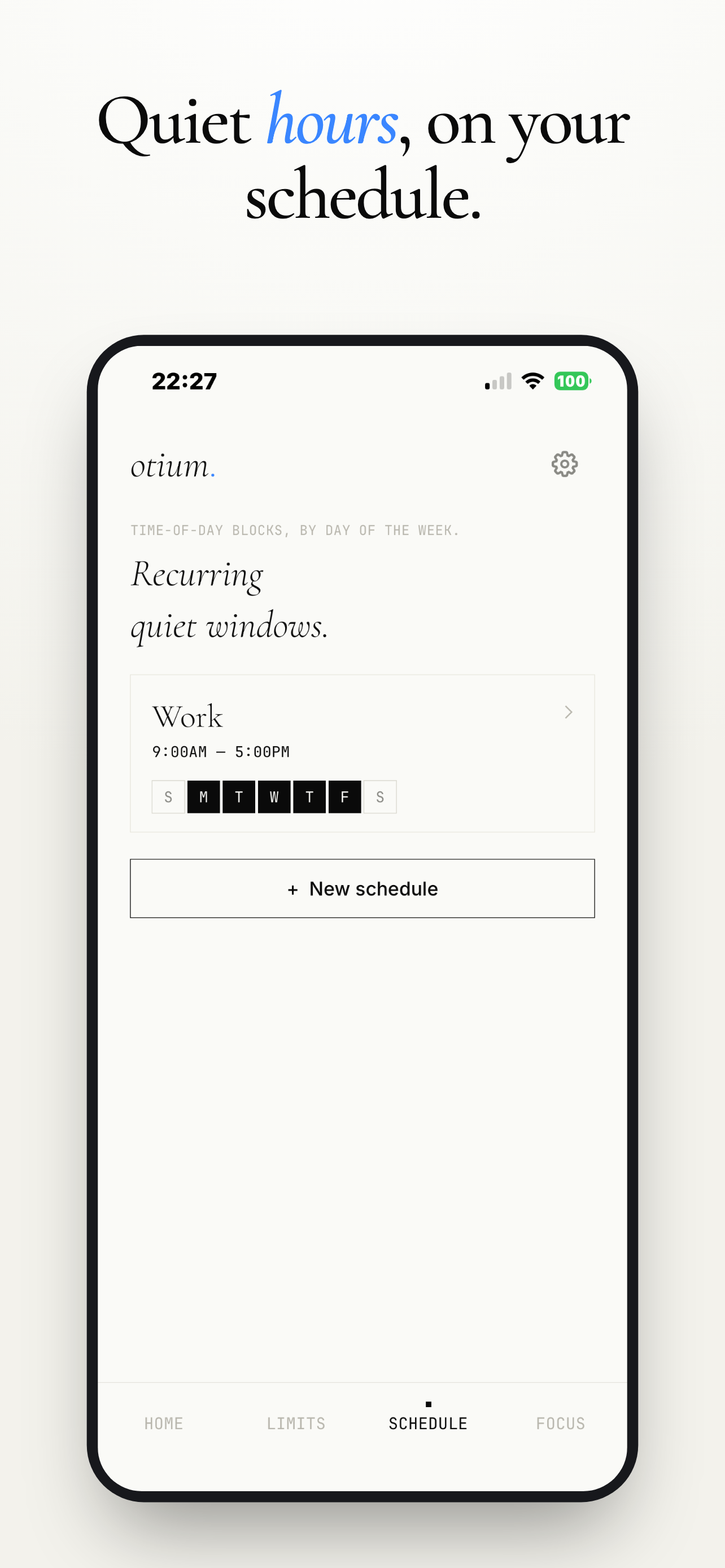 Otium: Screen Time & Focus screenshot 4