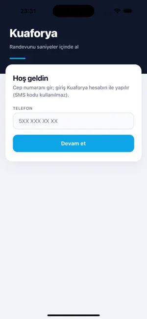 Kuaför Randevu Sistemi screenshot 1