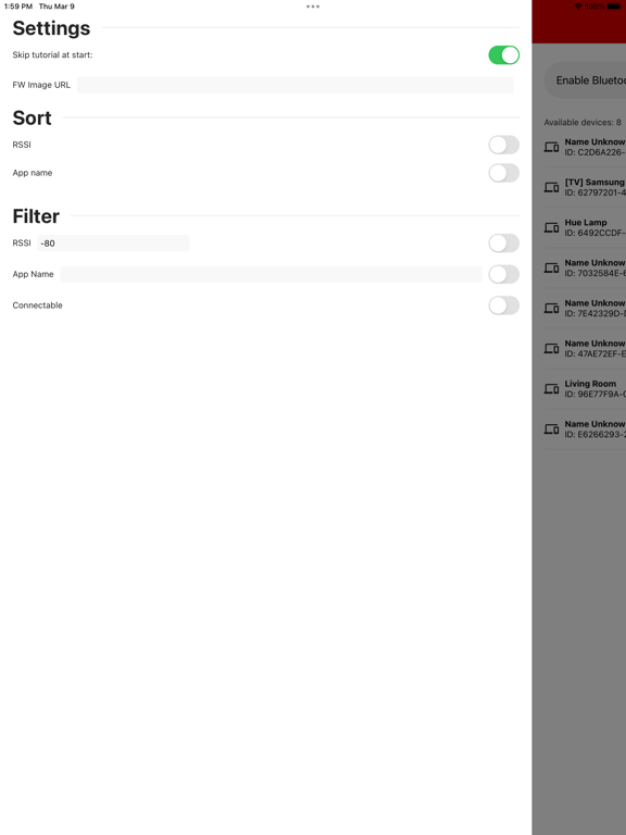 App screenshot