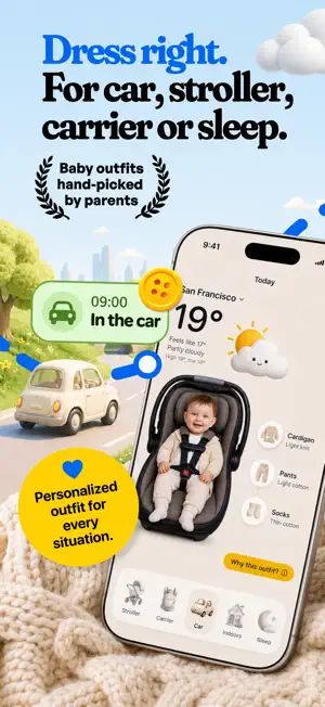 Button - Baby Weather & Outfit screenshot 2