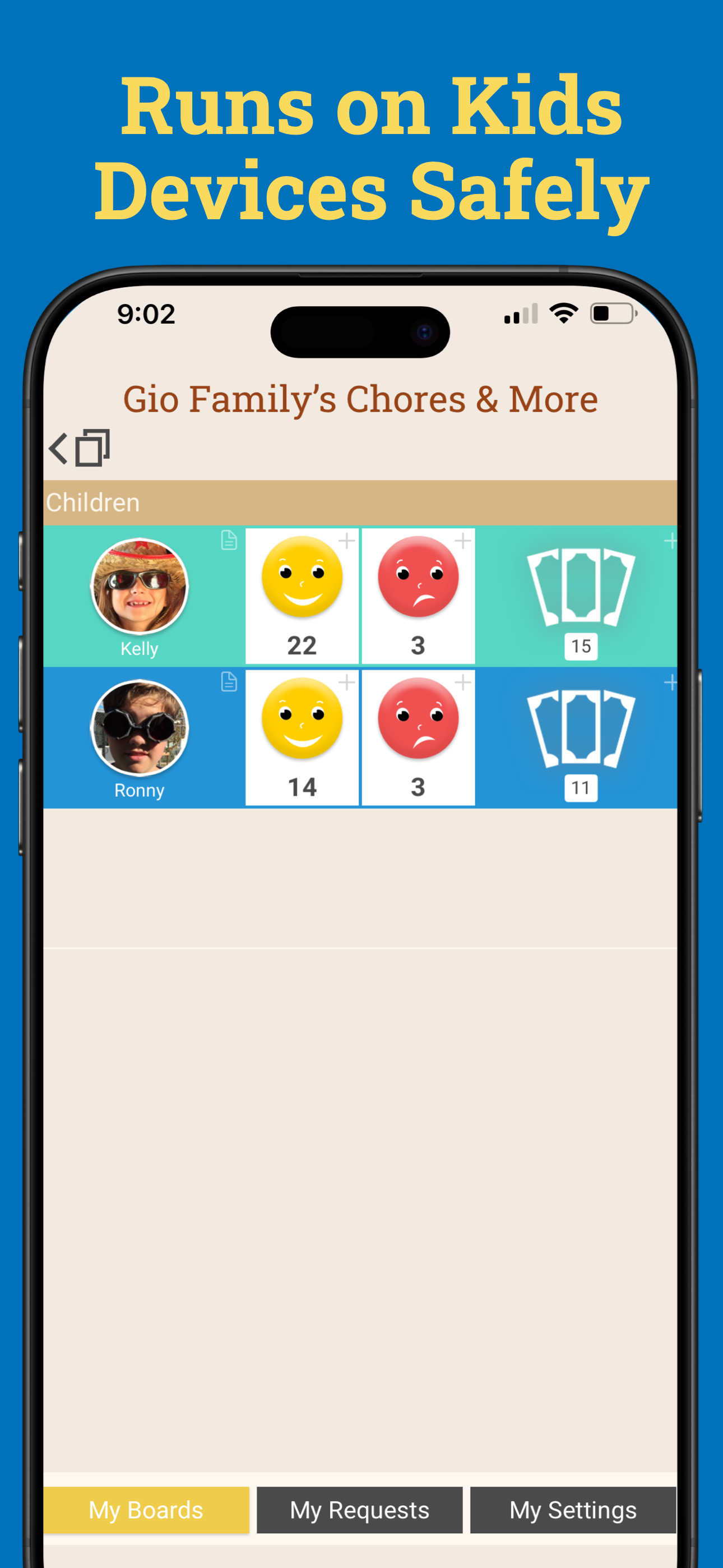 Smiles & Frowns - Kids View