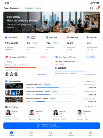 Crazy Company Simulator App Store preview screenshot 6
