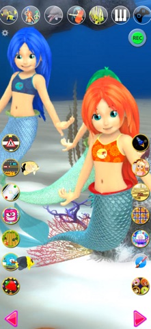 Sweet Talking Mermaid Princess iPhone screenshot