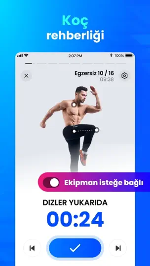 Ev Egzersizleri - Ekipmansız iPhone Ekran Görüntüsü 5