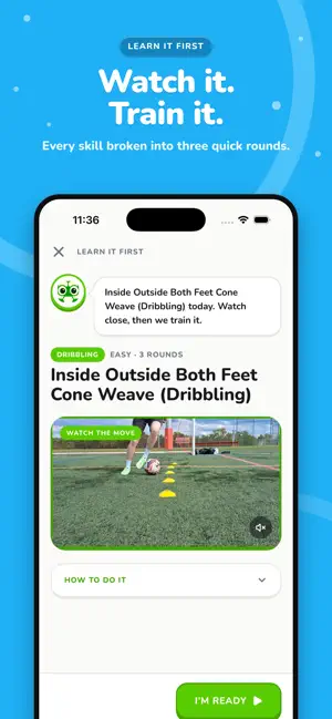 Footwork: Soccer Training App screenshot 2