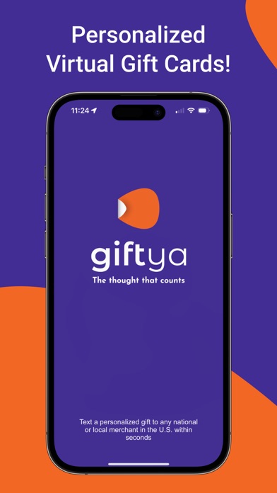 GiftYa - Send Gift Cards Screenshot