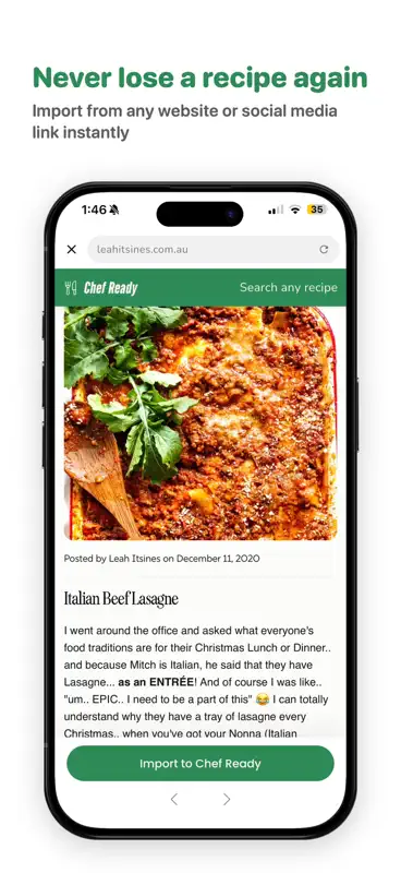 Chef Ready: Recipes & Grocery screenshot 6 of 9