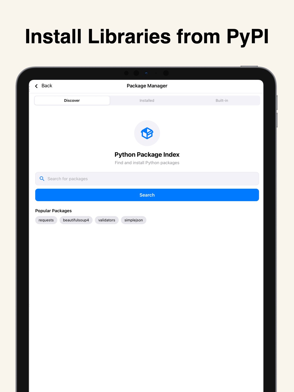 iPad screenshot