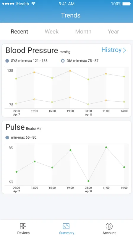 iHealth MyVitals screenshot 9 of 9