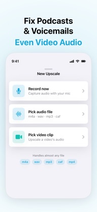 Audio Upscaler: HD Voice screenshot 3