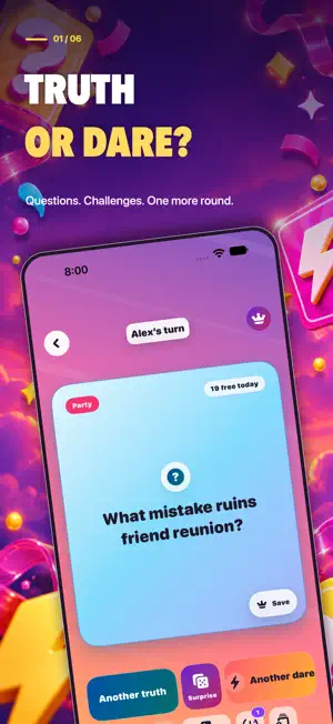 Truth or Dare: HunCut Party screenshot 1