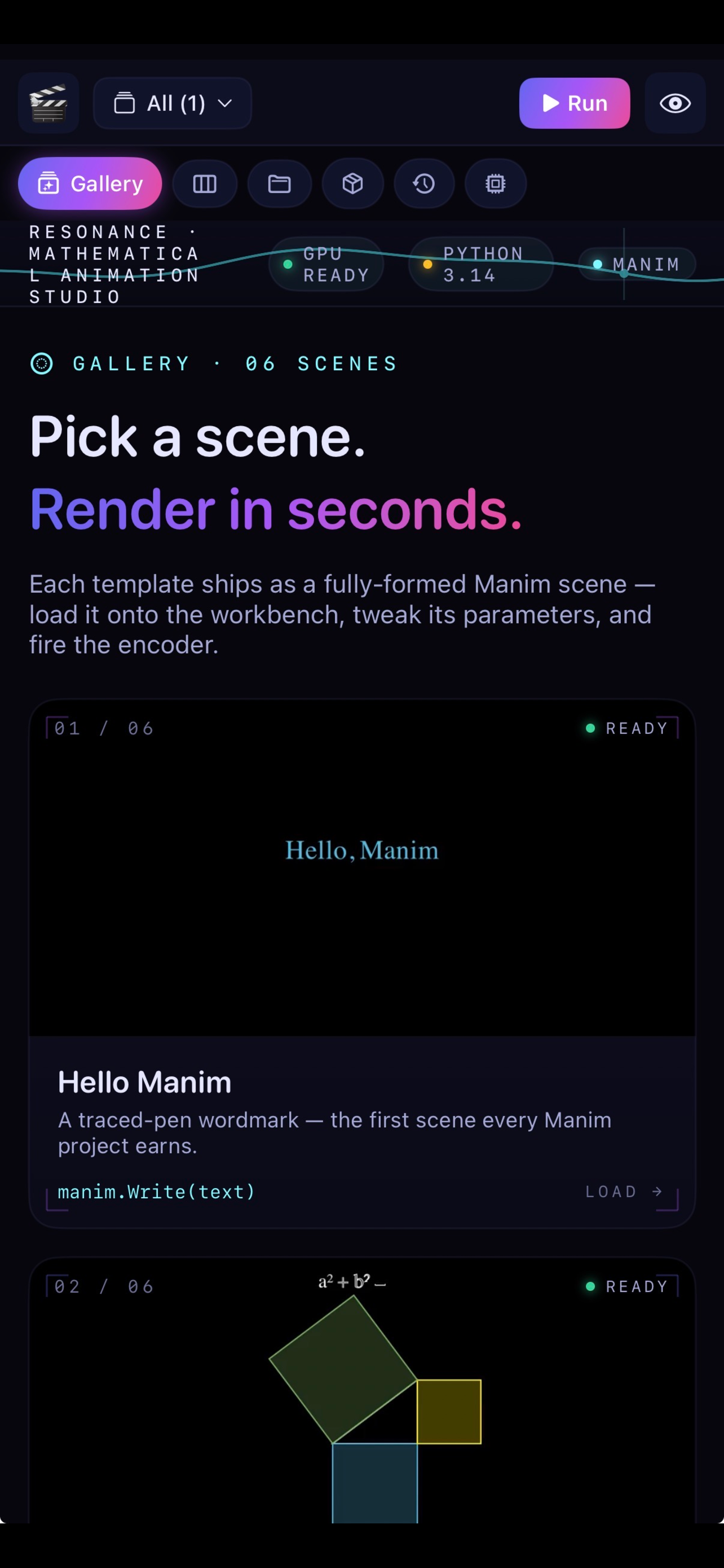 ManimStudio screenshot 4