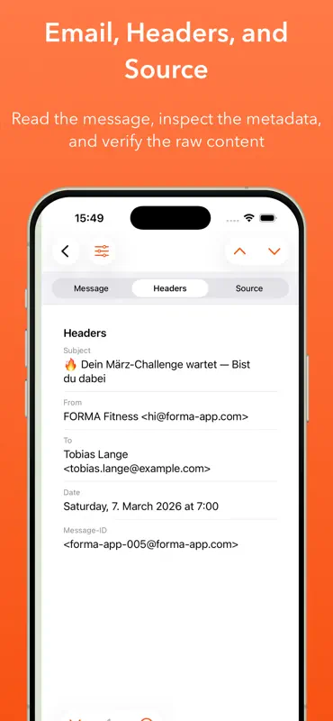MailPeek MSG Viewer screenshot 3 of 4