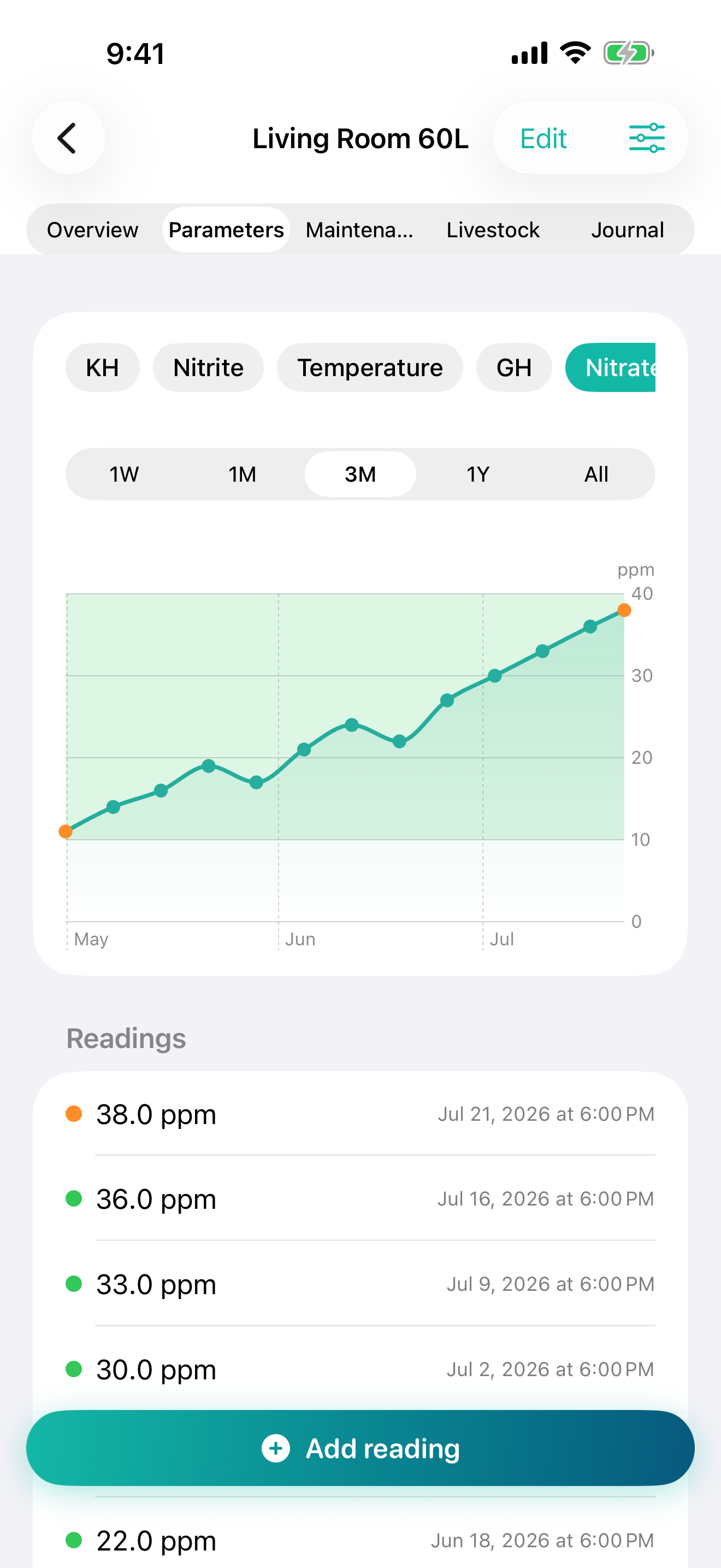 TankDiary: Aquarium Tracker screenshot 3