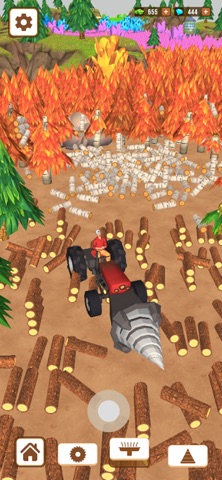 Lumber Valley: Idle Chopping iPhone screenshot