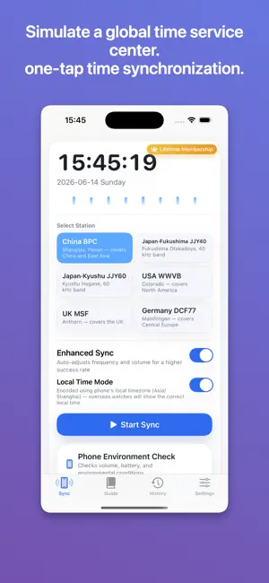 TimeWave: Atomic Watch Sync screenshot 1