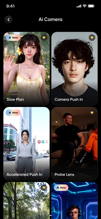 AI Camera FX & Transitions Screenshot 5 of 6