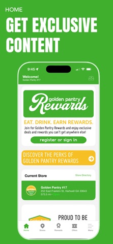 Golden Pantry iPhone screenshot