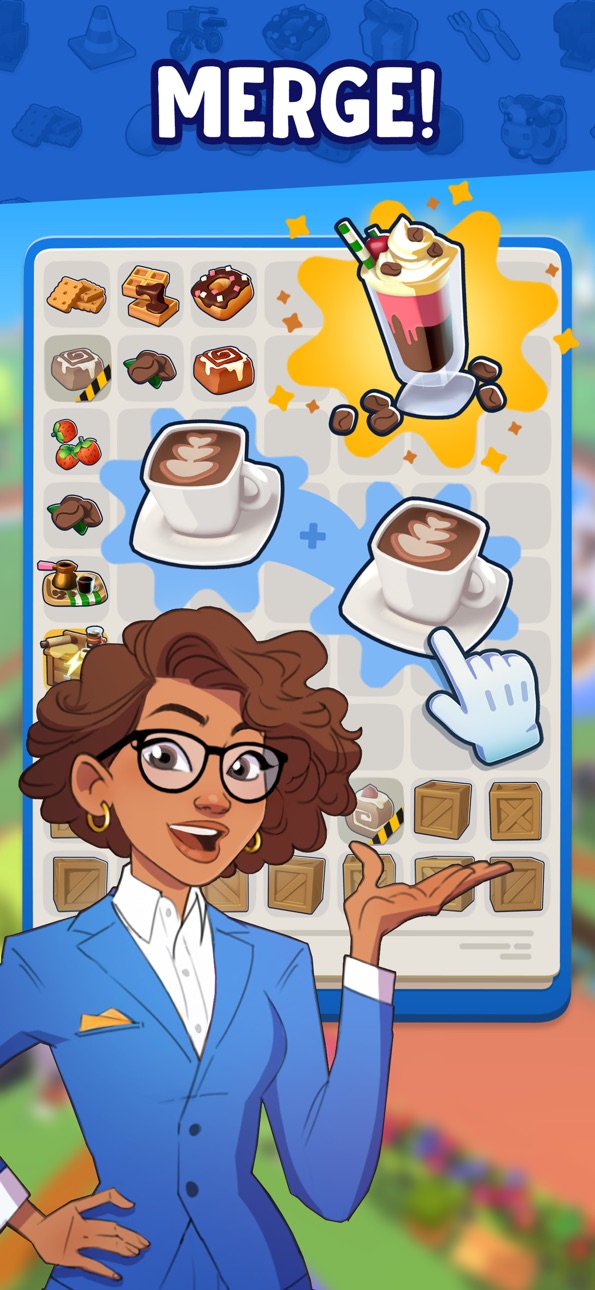 Merge Mayor Hack screenshot 1 - iOS game interface