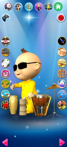 My Talking Baby Music Star screenshot