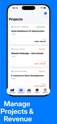 Invoice Maker & Time Tracker Screenshot 2 of 5