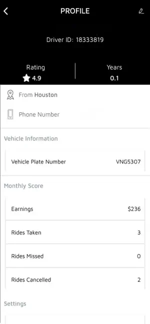 BLACK BADGE DRIVER screenshot 3