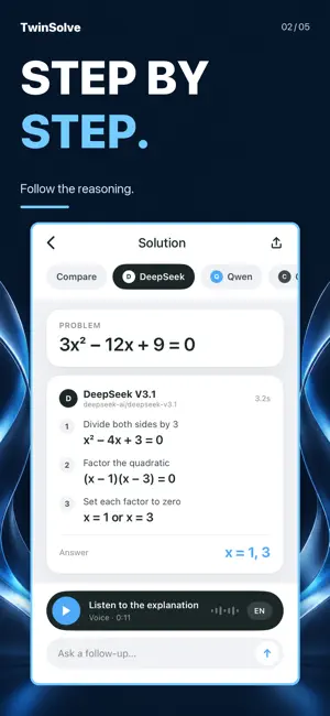 Math Solver Scanner: TwinSolve screenshot 2