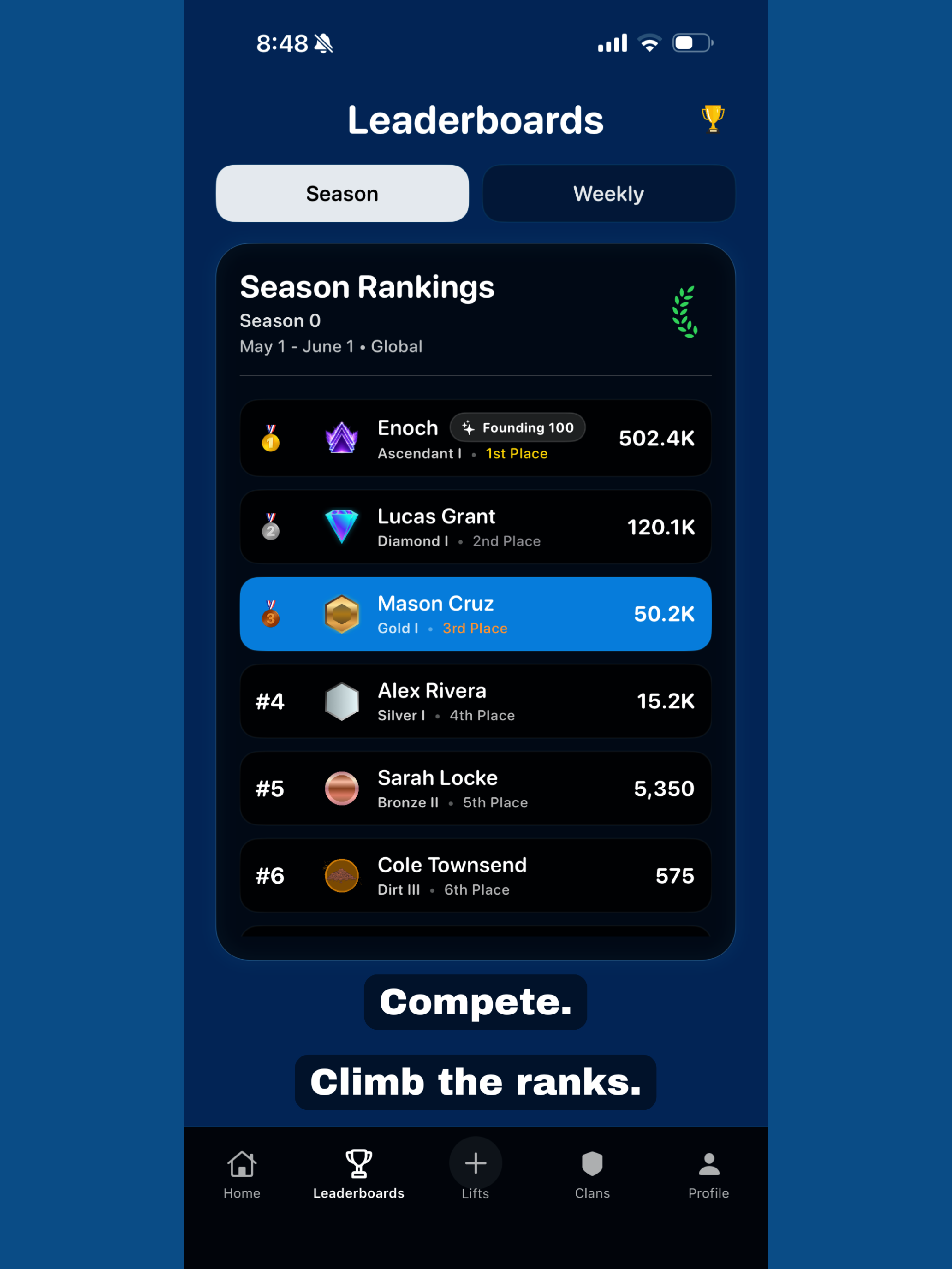Ascend: Lift & Compete