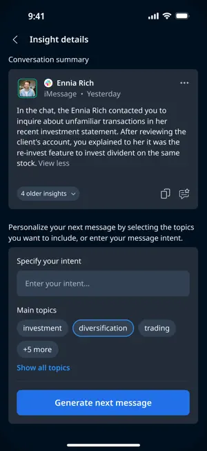 Maxen™ - Comms Intelligence screenshot 4