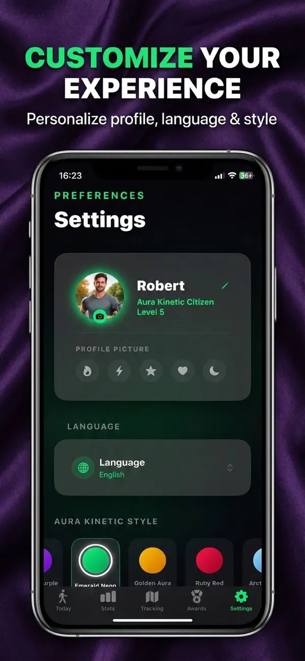 #5. Aura Kinetic (iOS) 由: MARIA CRISTINA LOPEZ SANCHEZ