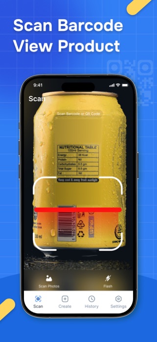QR Code : Barcode Scanner Screenshot 3 of 5