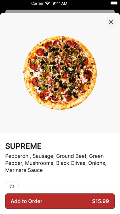 Saruzzo's New York Pizzeria