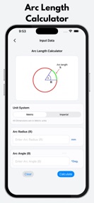 Arc Calculator Pro screenshot