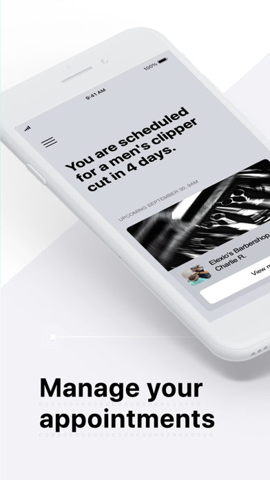 Elexio’s Barber Shop iPhone screenshot 2 - Lifestyle app