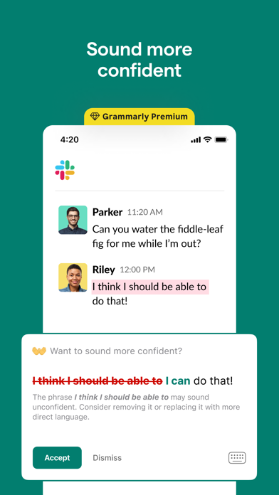 Grammarly: AI Writing Keyboard Screenshot