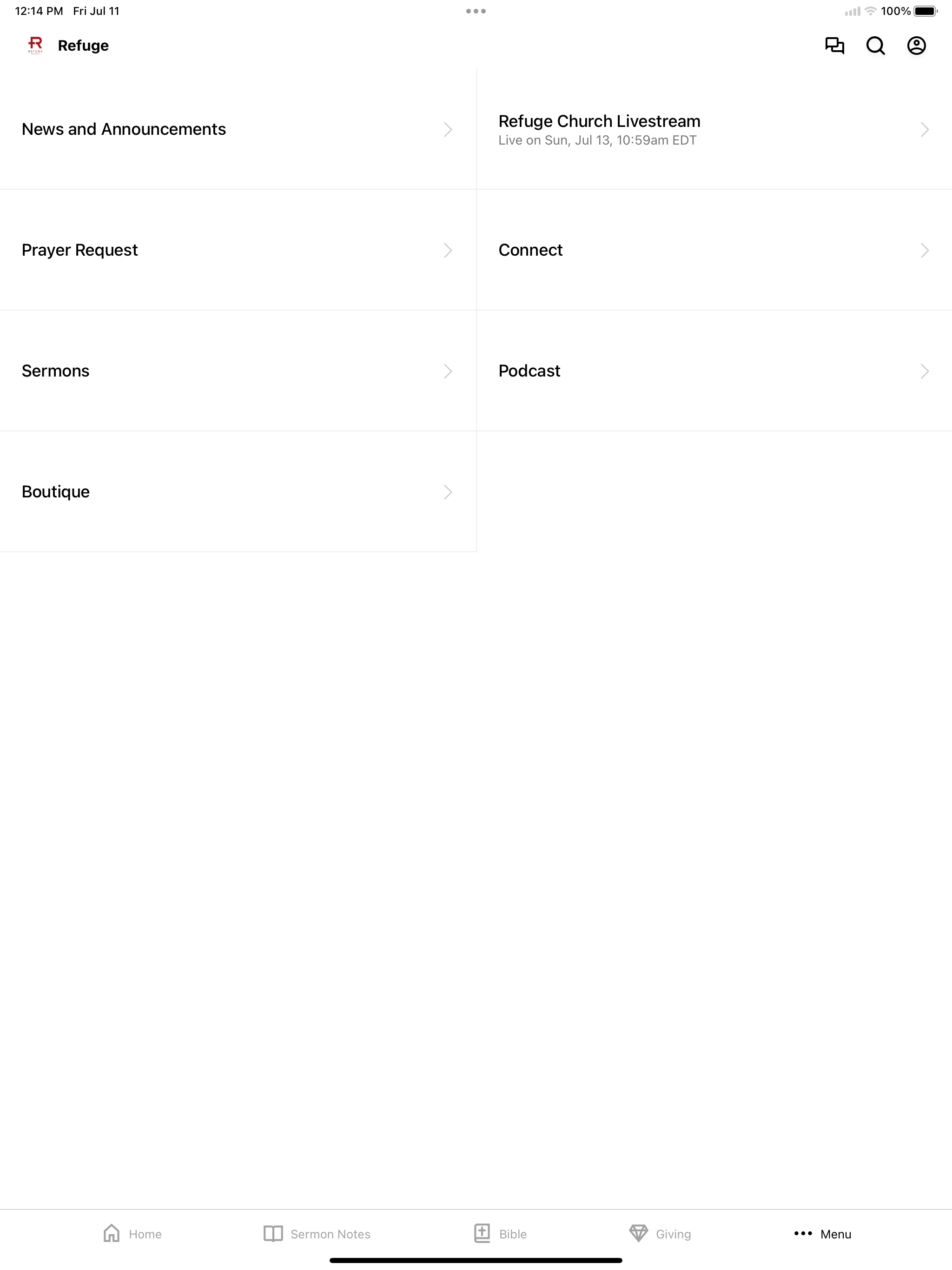 Church Refuge screenshot 6