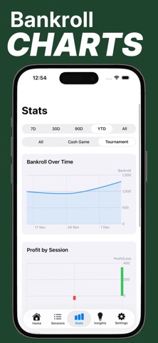 Stack Tracker – Poker Bankroll Screenshot 2 of 8
